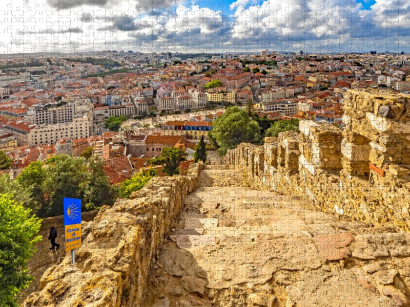 Startpunkt Lissabon - Vom Castelo de São Jorge hinein in das Abenteuer Caminho.