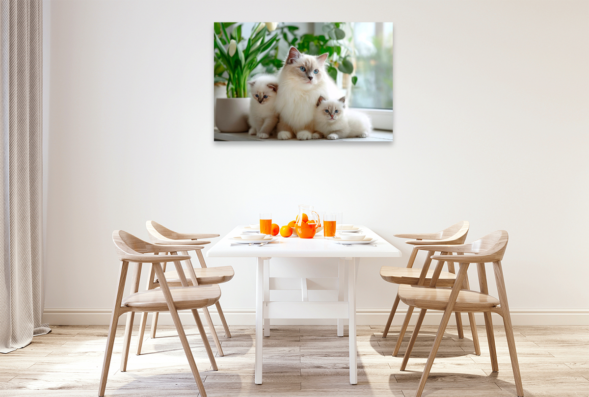 Heilige Birma Kitten - Mamas kleine Lieblinge