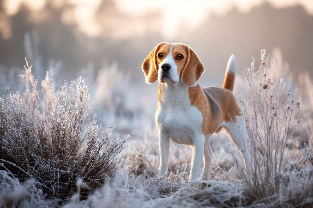 Beagle - Ein Hauch von Winter