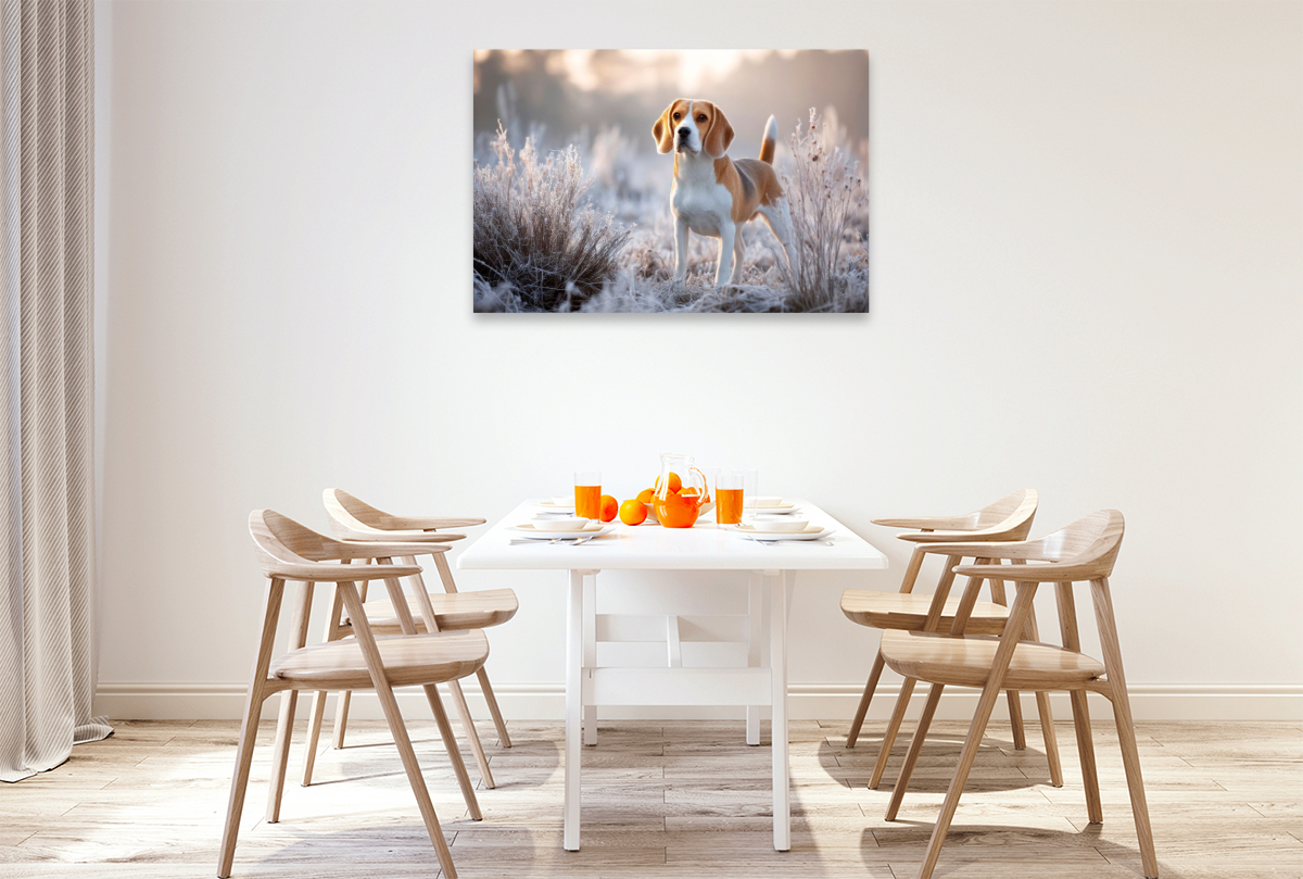 Beagle - Ein Hauch von Winter