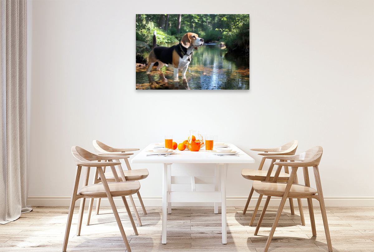 Beagle - Auf Entdeckungstour im Wald