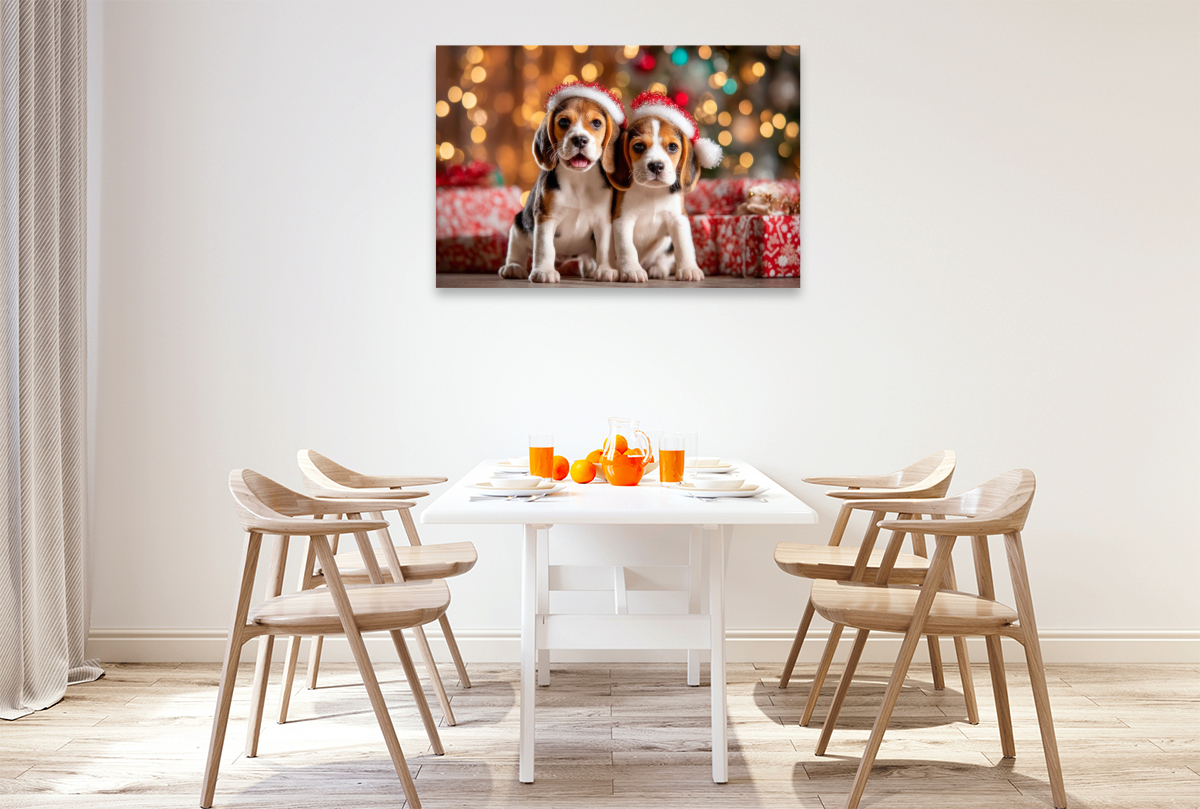 Beagles - Weihnachtsglück auf vier Pfoten
