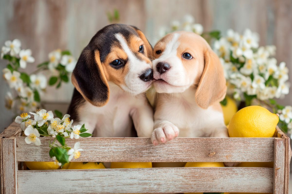Beagles - Ein Küsschen für dich