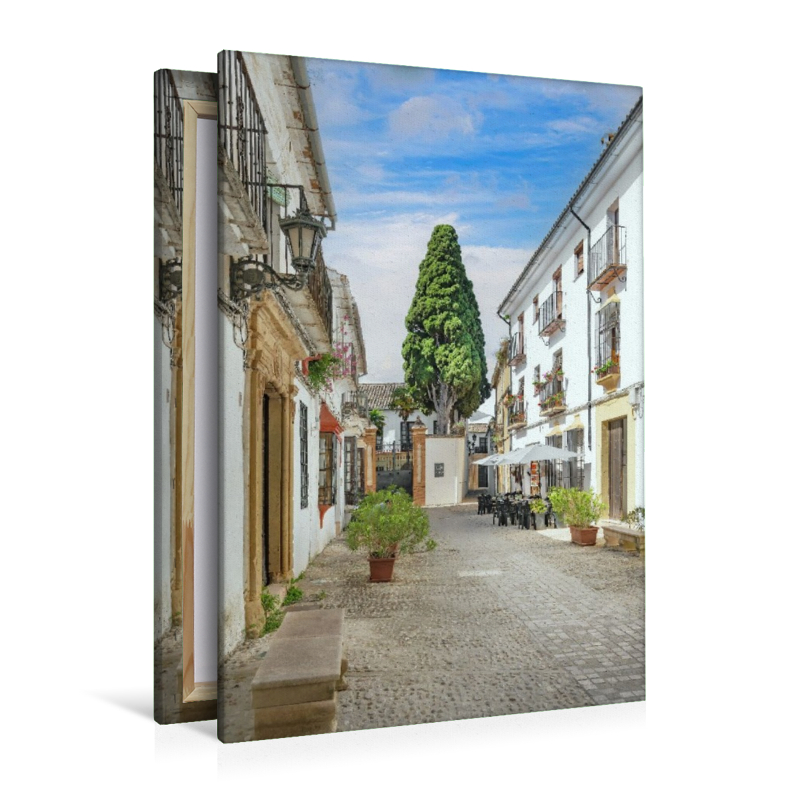 Eine ruhige Seitengasse in Ronda.