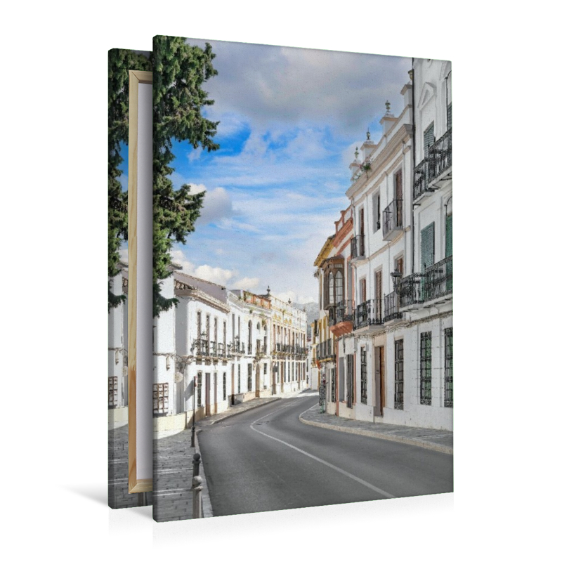 Die Hauptstraße durch die Stadt Ronda.