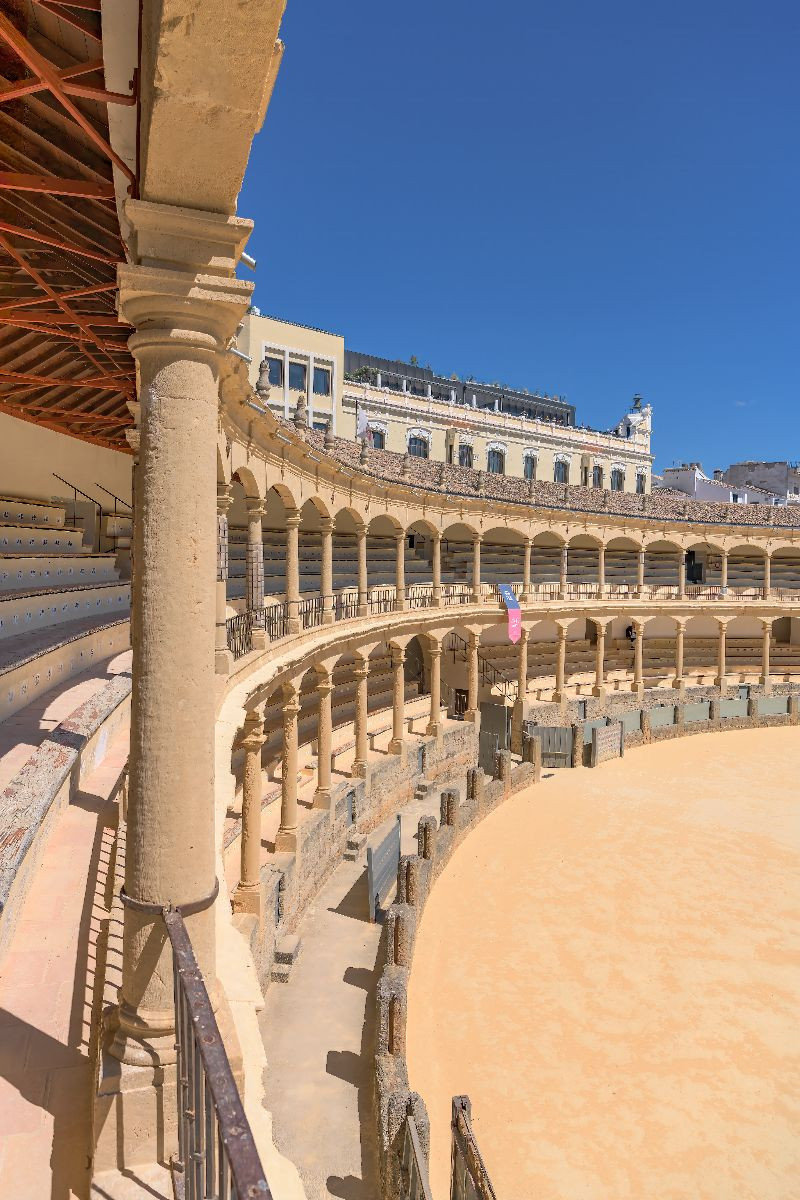 Die Arena wurde von 1783 bis 1789 von dem Architekten José Martin de Aldehuela erbaut.