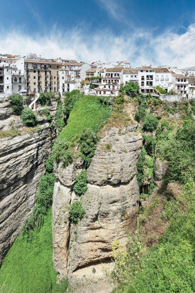 Atemberaubender Blick auf die Stadt Ronda.