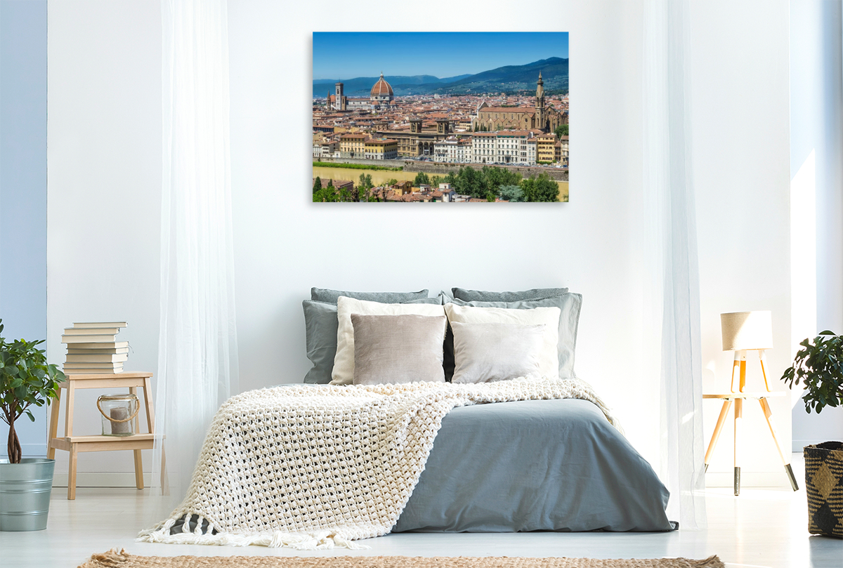 Aussicht vom Piazzale Michelangelo in Florenz