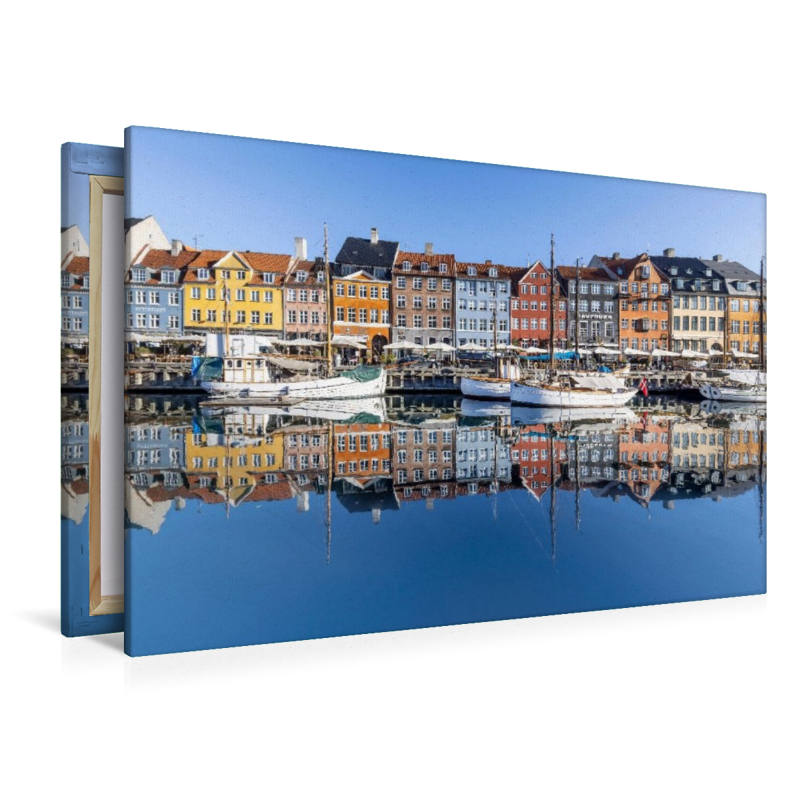 Morgentliche Stille am Nyhavn in Kopenhagen