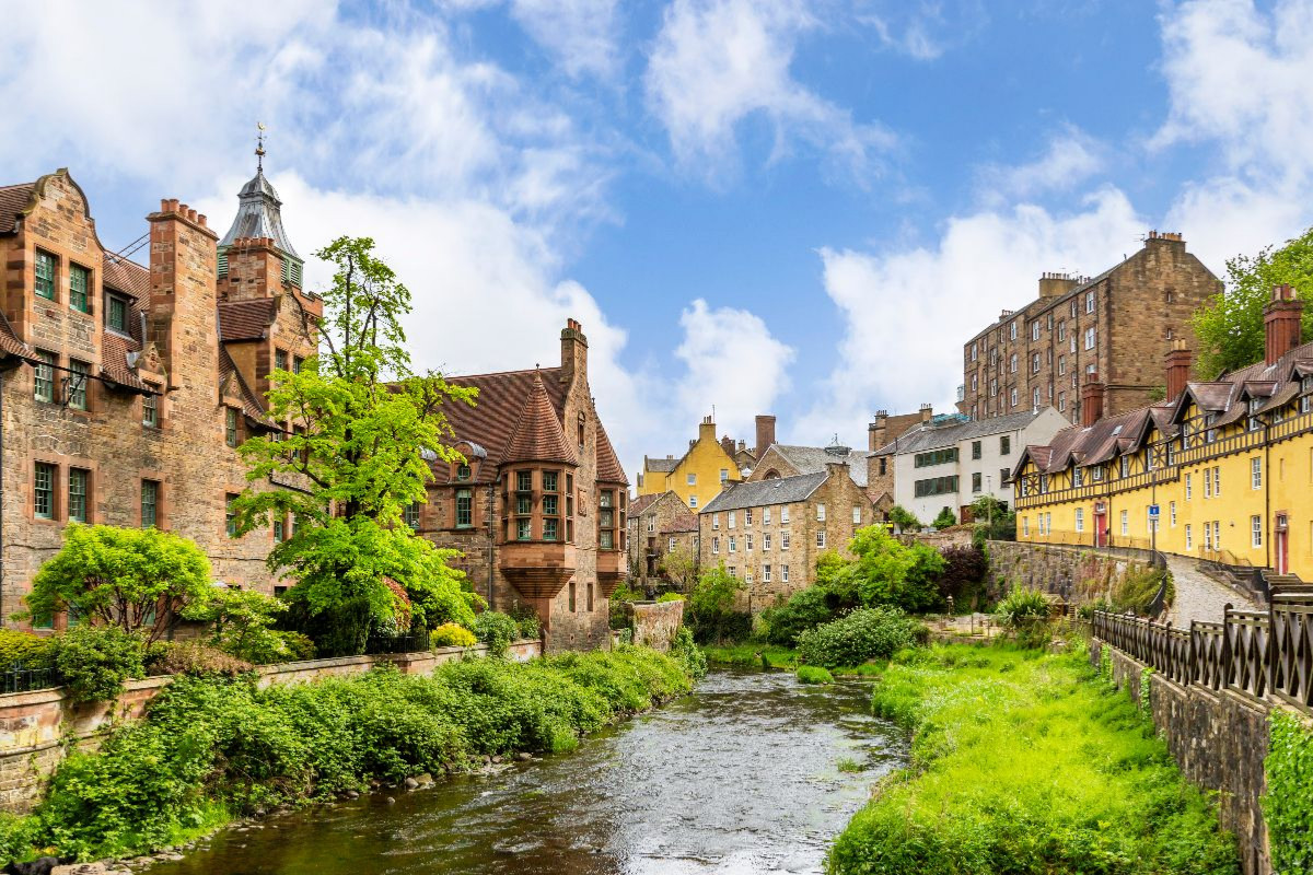 Dean Village, Water of Leith, Edinburgh
