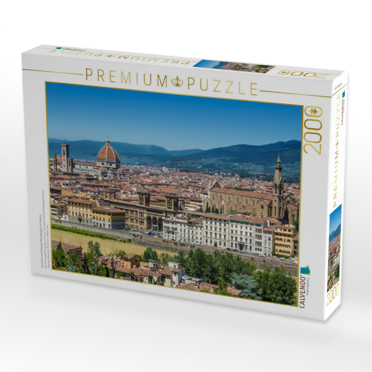 Aussicht vom Piazzale Michelangelo in Florenz