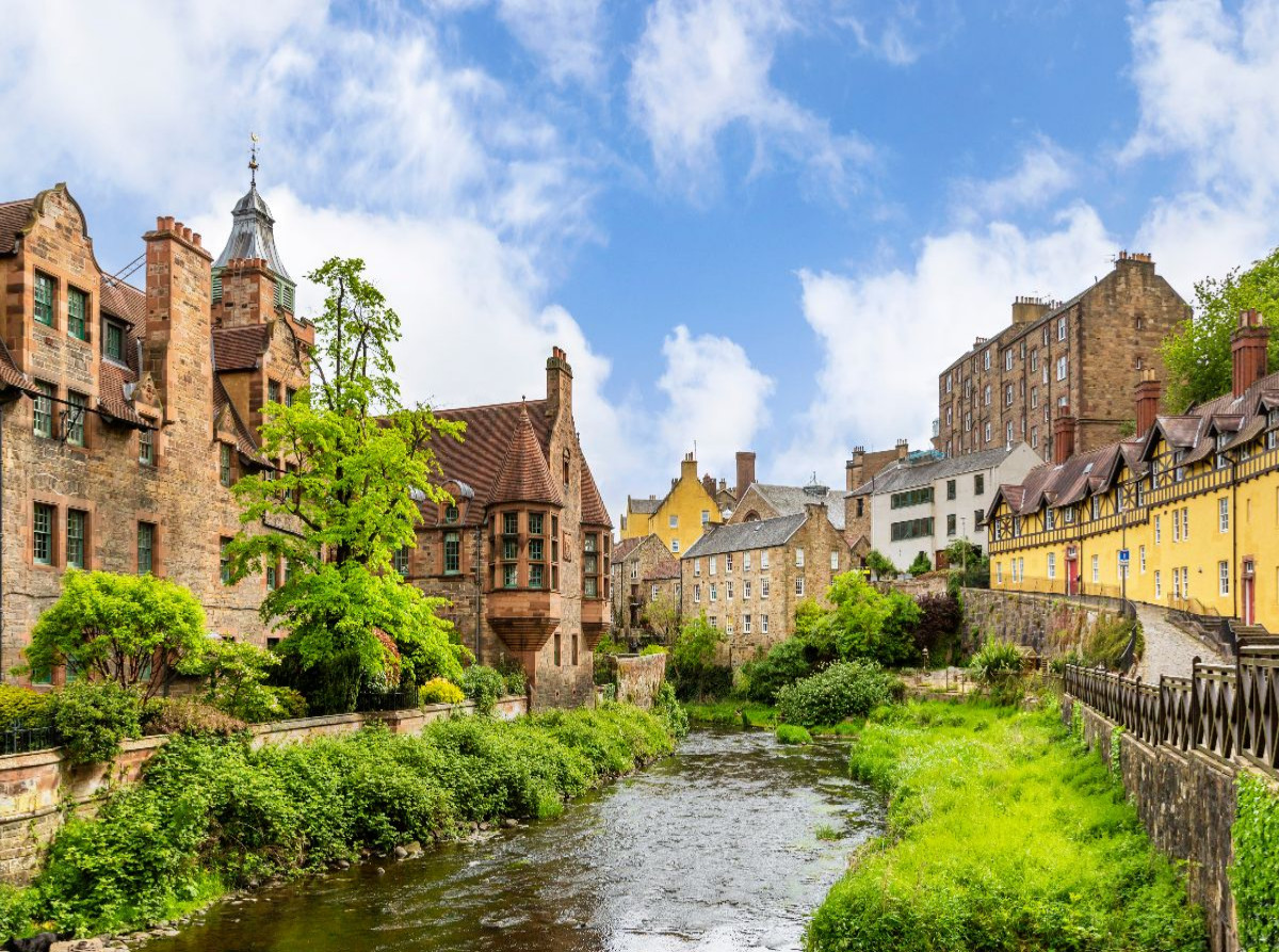 Dean Village, Water of Leith, Edinburgh