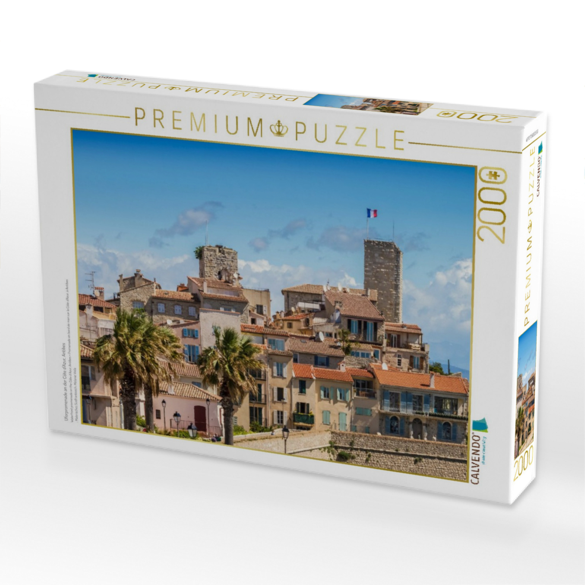 Uferpromenade an der Côte d'Azur, Antibes