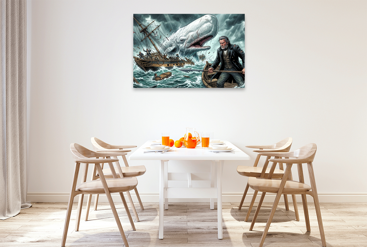 Moby Dick versenkt die Pequod endgültig