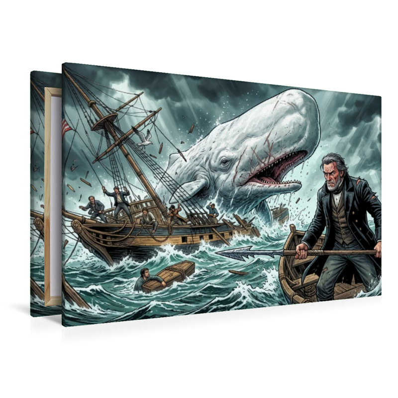 Moby Dick versenkt die Pequod endgültig