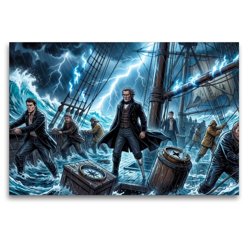 Der Sturm bringt Ahabs Reise ins Wanken
