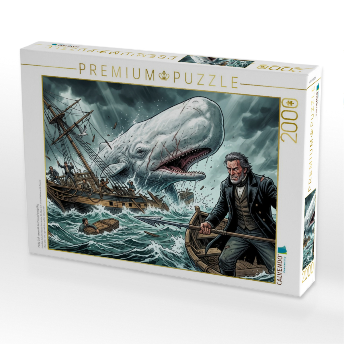 Moby Dick versenkt die Pequod endgültig