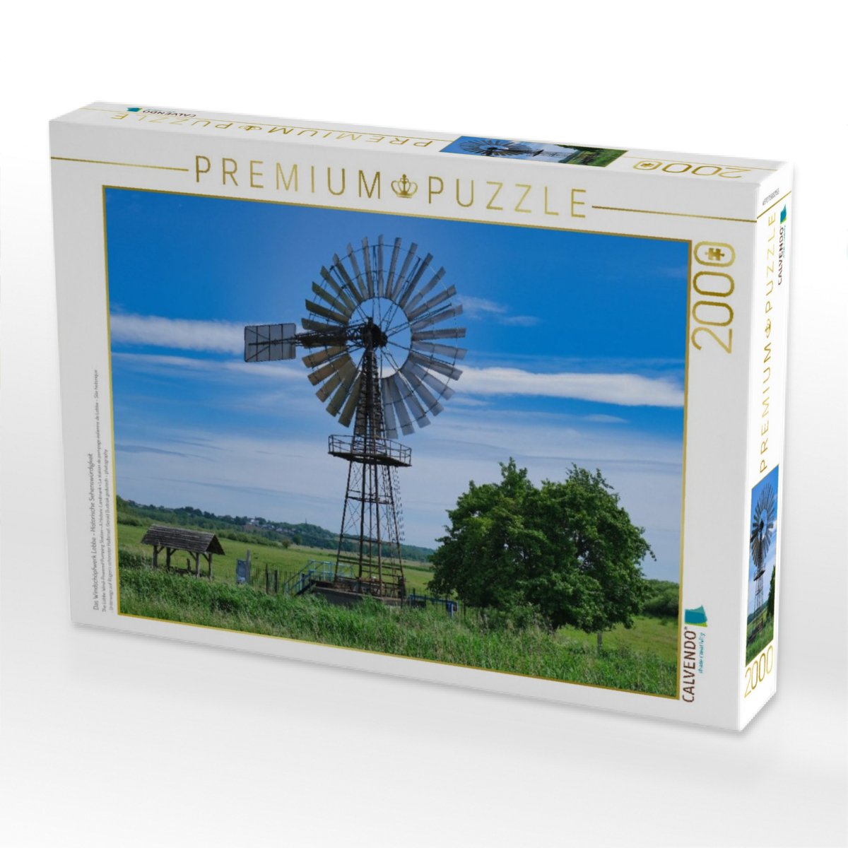 Das Windschöpfwerk Lobbe - Historische Sehenswürdigkeit
