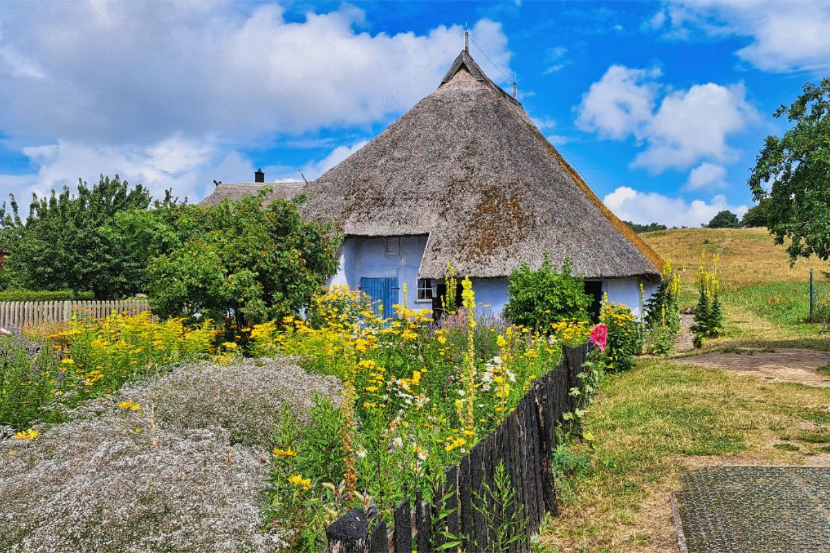 Das historische Pfarrwitwenhaus in Groß Zicker