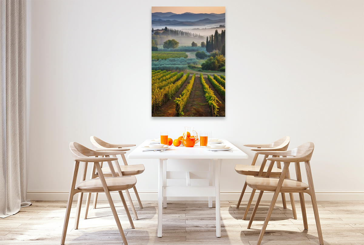 Landschaft mit Tiefe und Ruhe