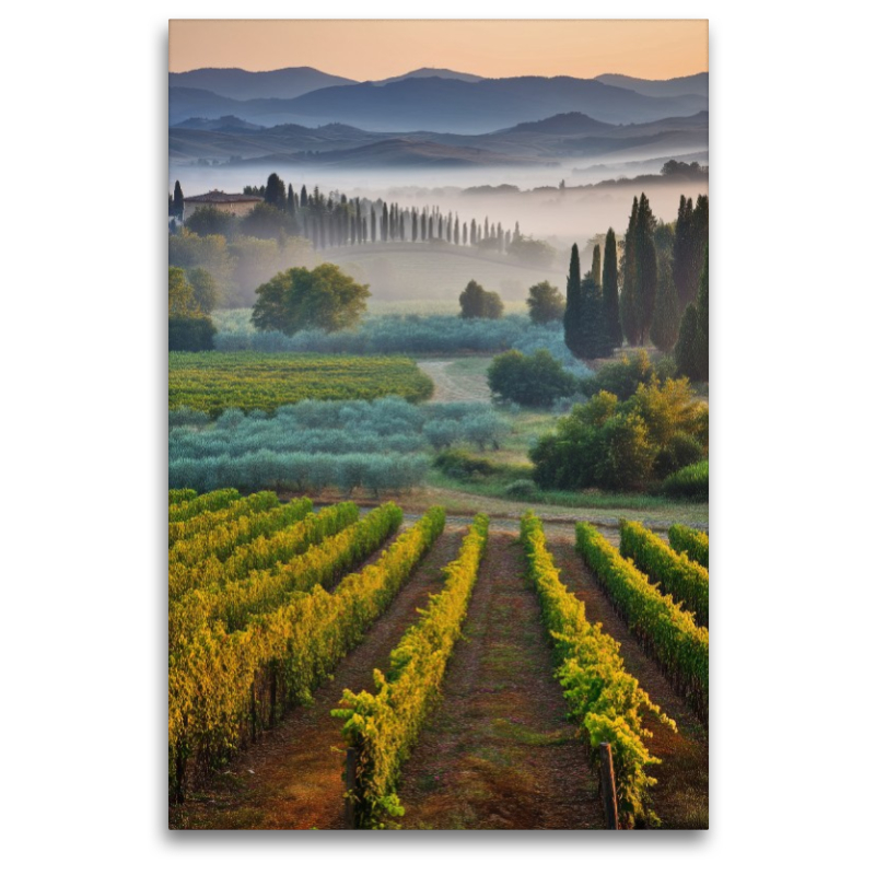 Landschaft mit Tiefe und Ruhe