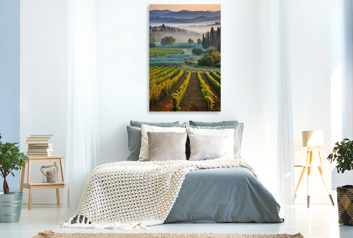 Landschaft mit Tiefe und Ruhe