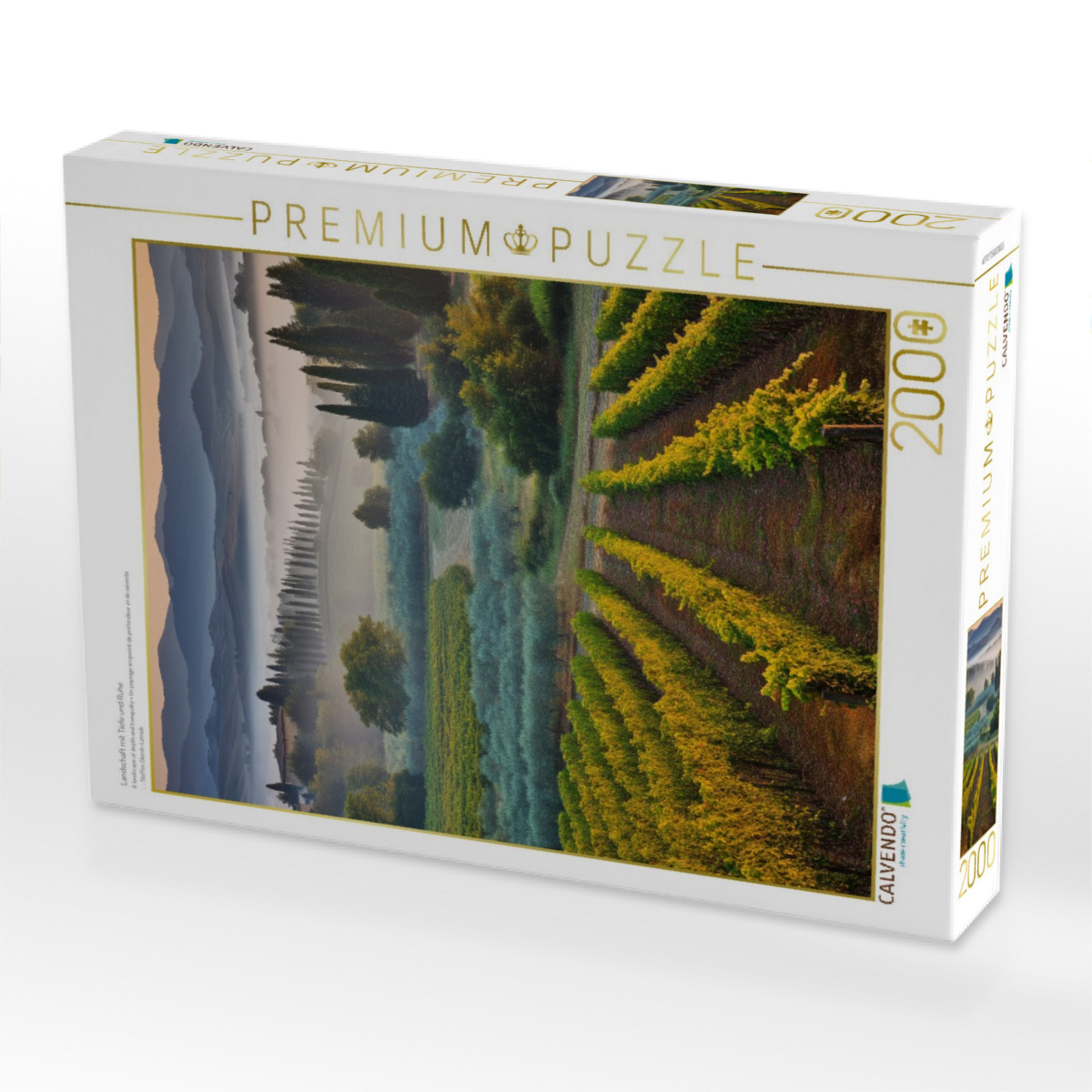 Landschaft mit Tiefe und Ruhe