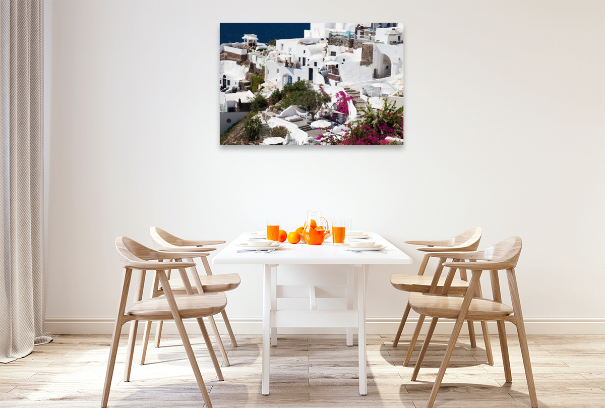Hotelanlage in Oia,Santorini,Griechenland