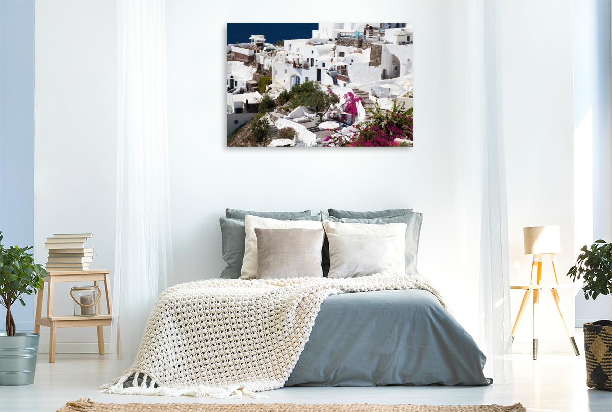Hotelanlage in Oia,Santorini,Griechenland
