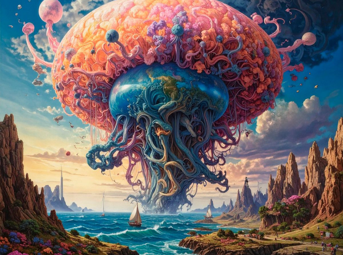 Die Qualle der Lüfte: Ein planetares Wesen zwischen Ozean und Äther