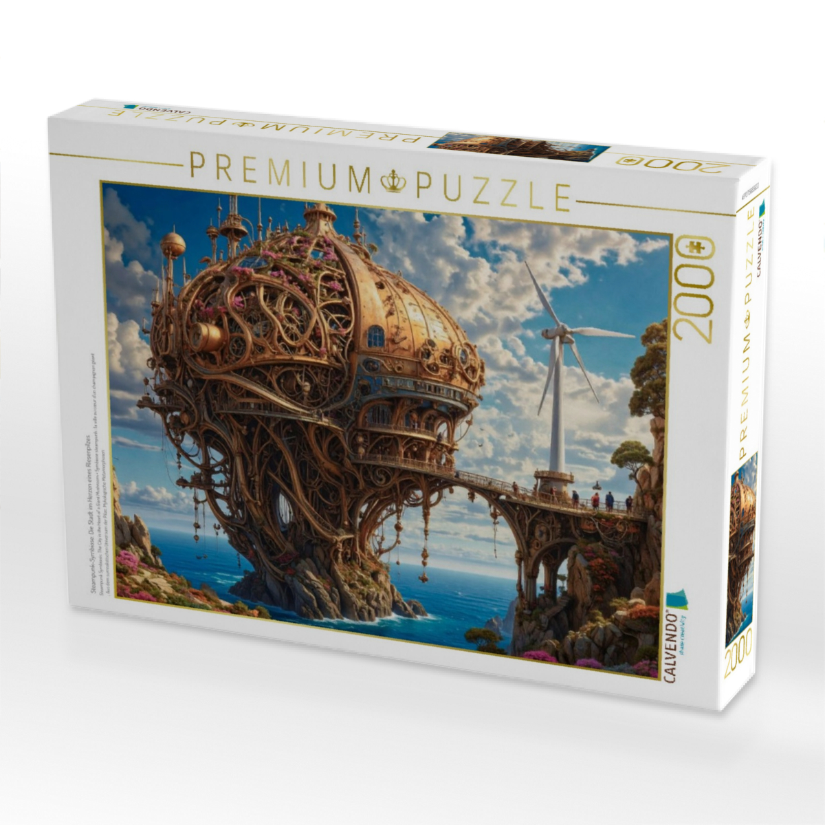 Steampunk-Symbiose: Die Stadt im Herzen eines Riesenpilzes