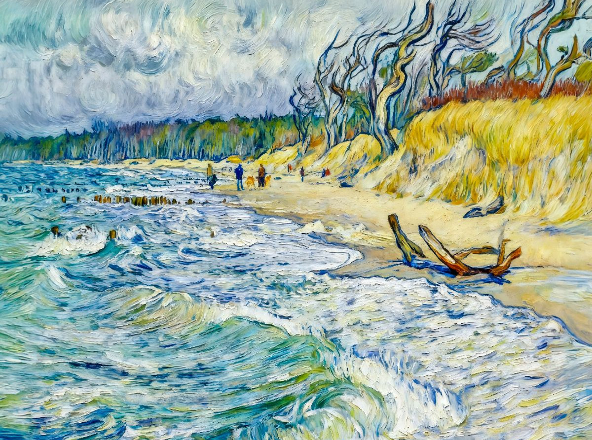 Weststrand auf dem Darss
