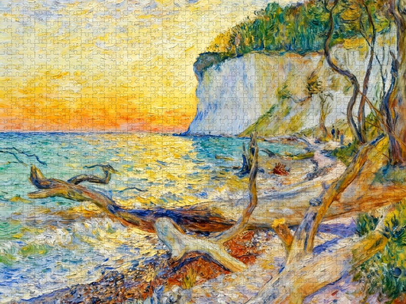 Kreideküste auf Rügen