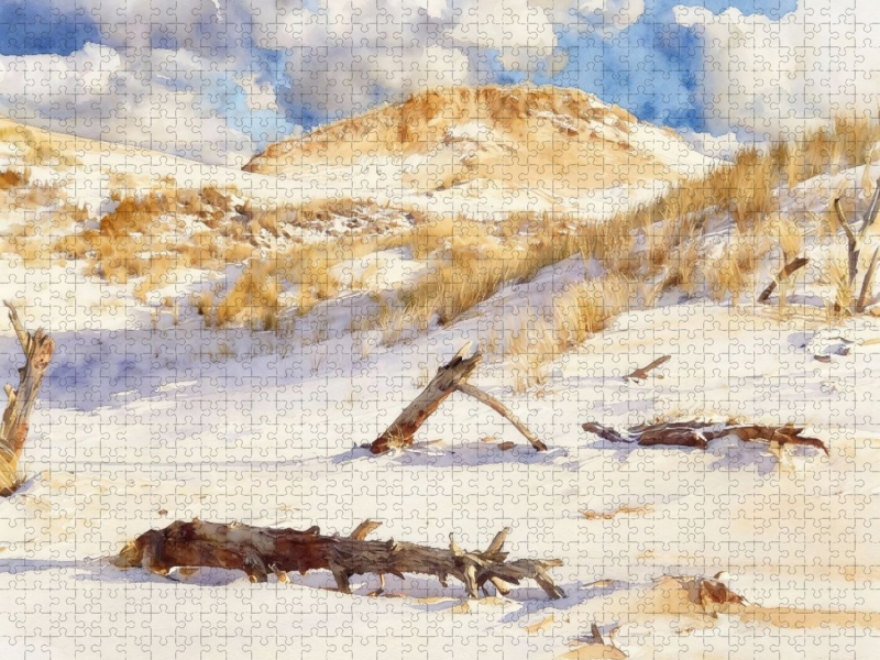 Slovinzischer Nationalpark an der Ostsee