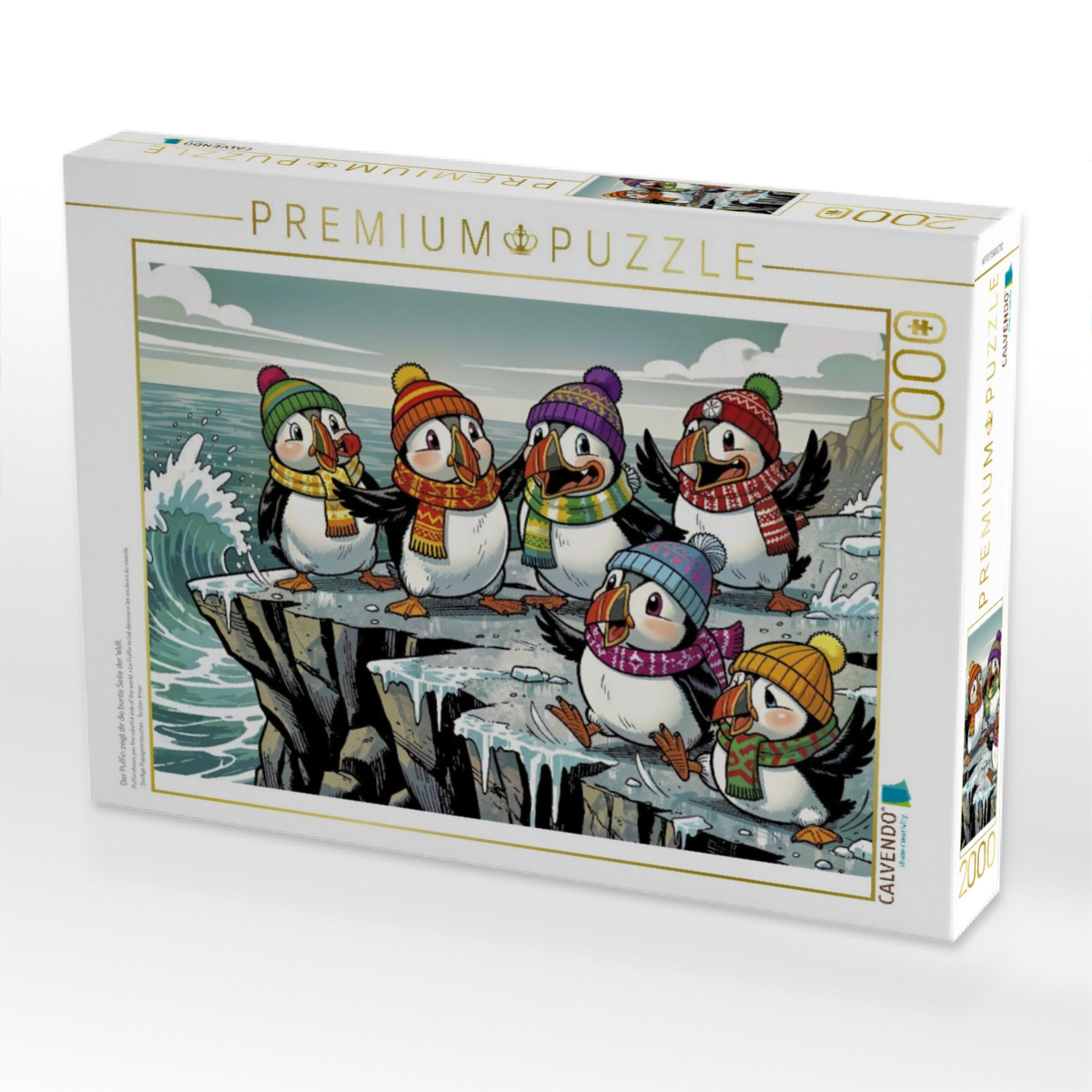 Der Puffin zeigt dir die bunte Seite der Welt.