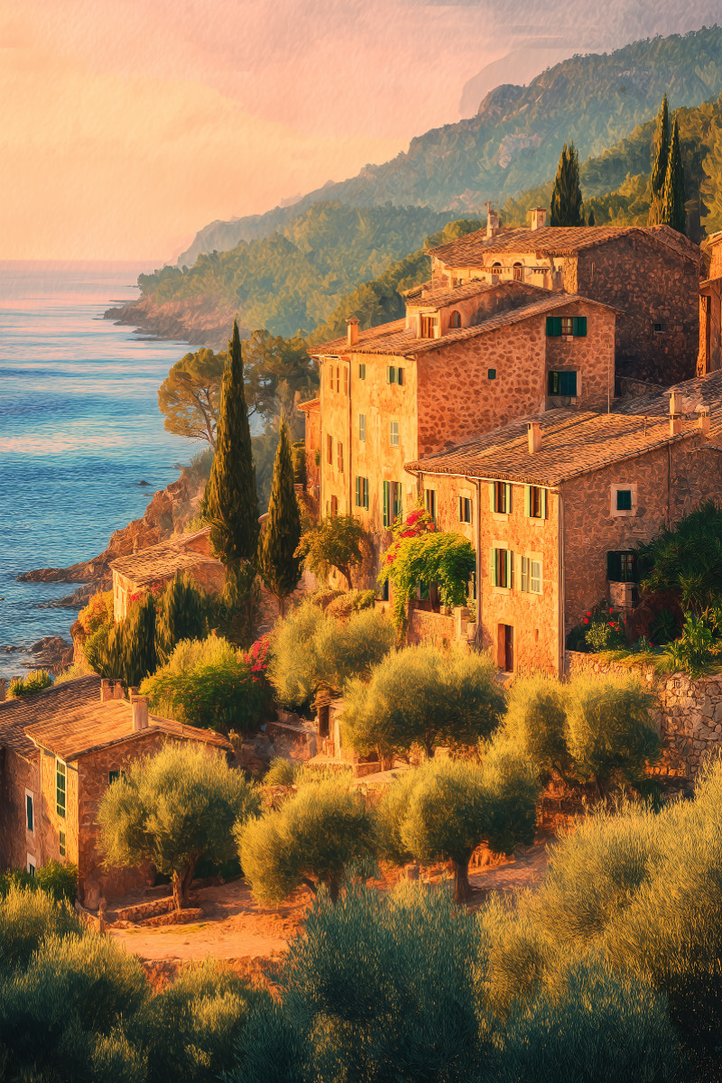 Deià, Mallorca, Spanien