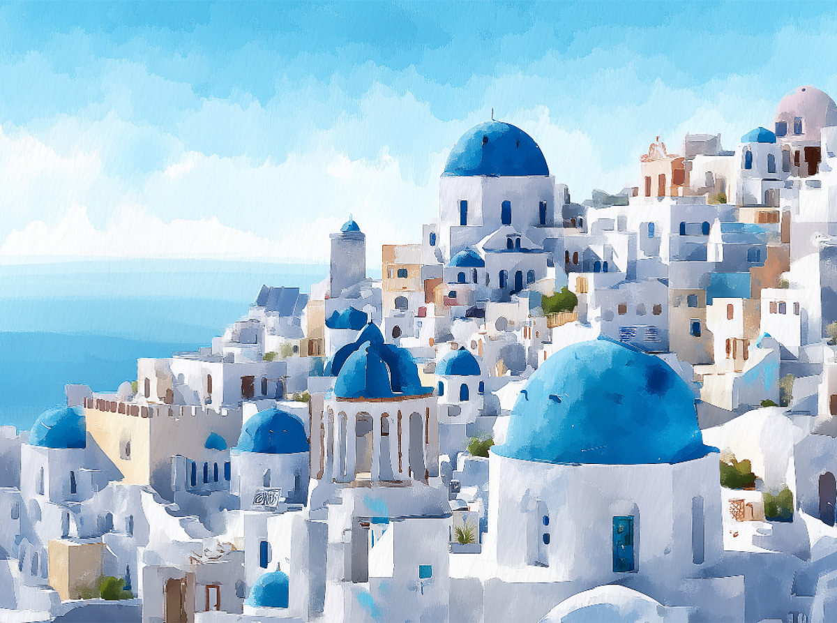 Oia, Santorini, Griechenland