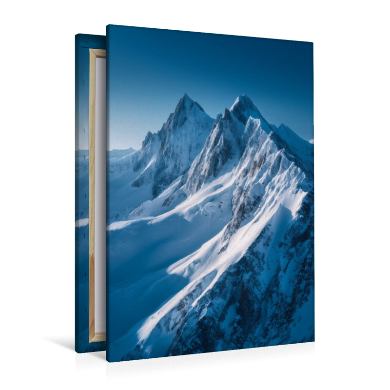 Die Berge ruhen im Atem des Winters, es ist ein Ort jenseits der Zeit