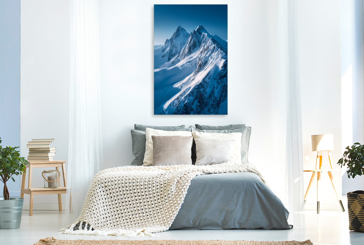 Die Berge ruhen im Atem des Winters, es ist ein Ort jenseits der Zeit