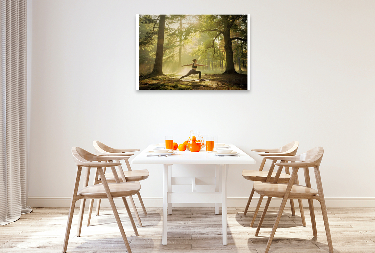 Bewege dich frei – mitten im Wald.