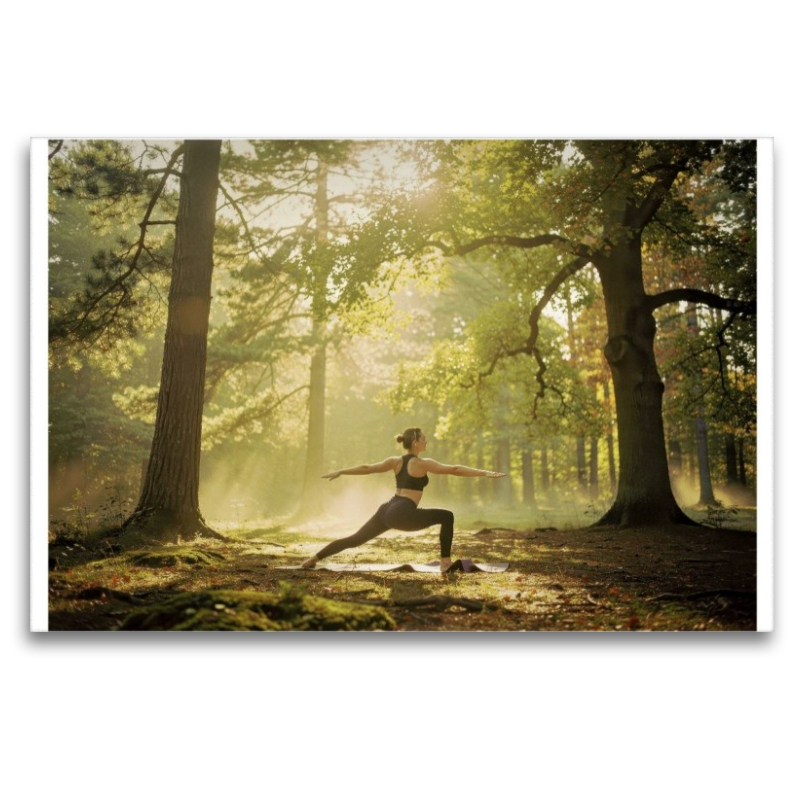 Bewege dich frei – mitten im Wald.
