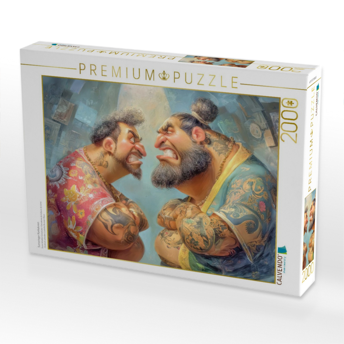 Sumoringer Karikaturen