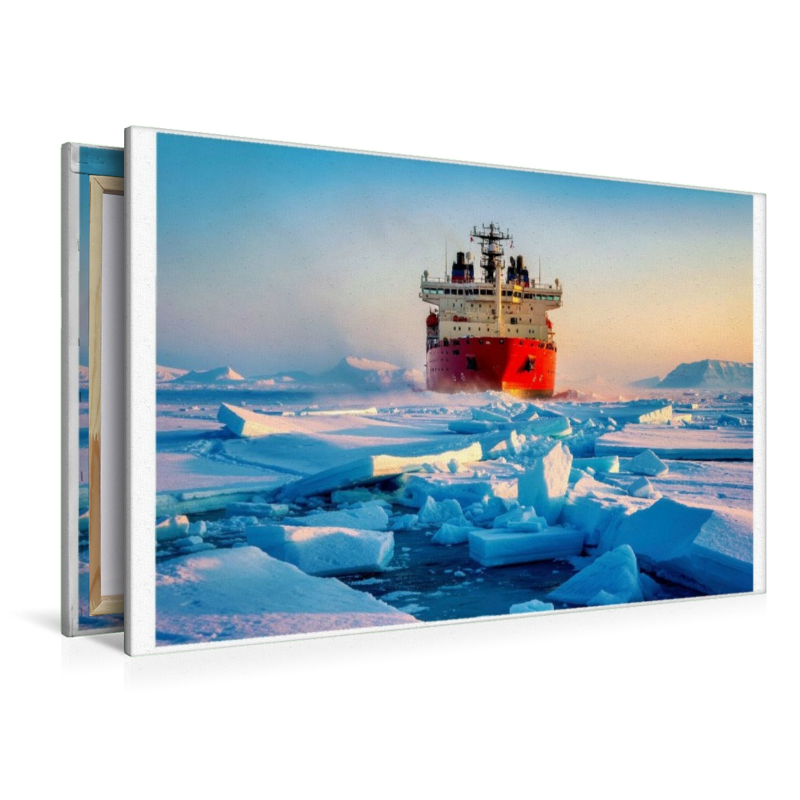 Ein Motiv aus dem Kalender Eisbrecher in der Arktis