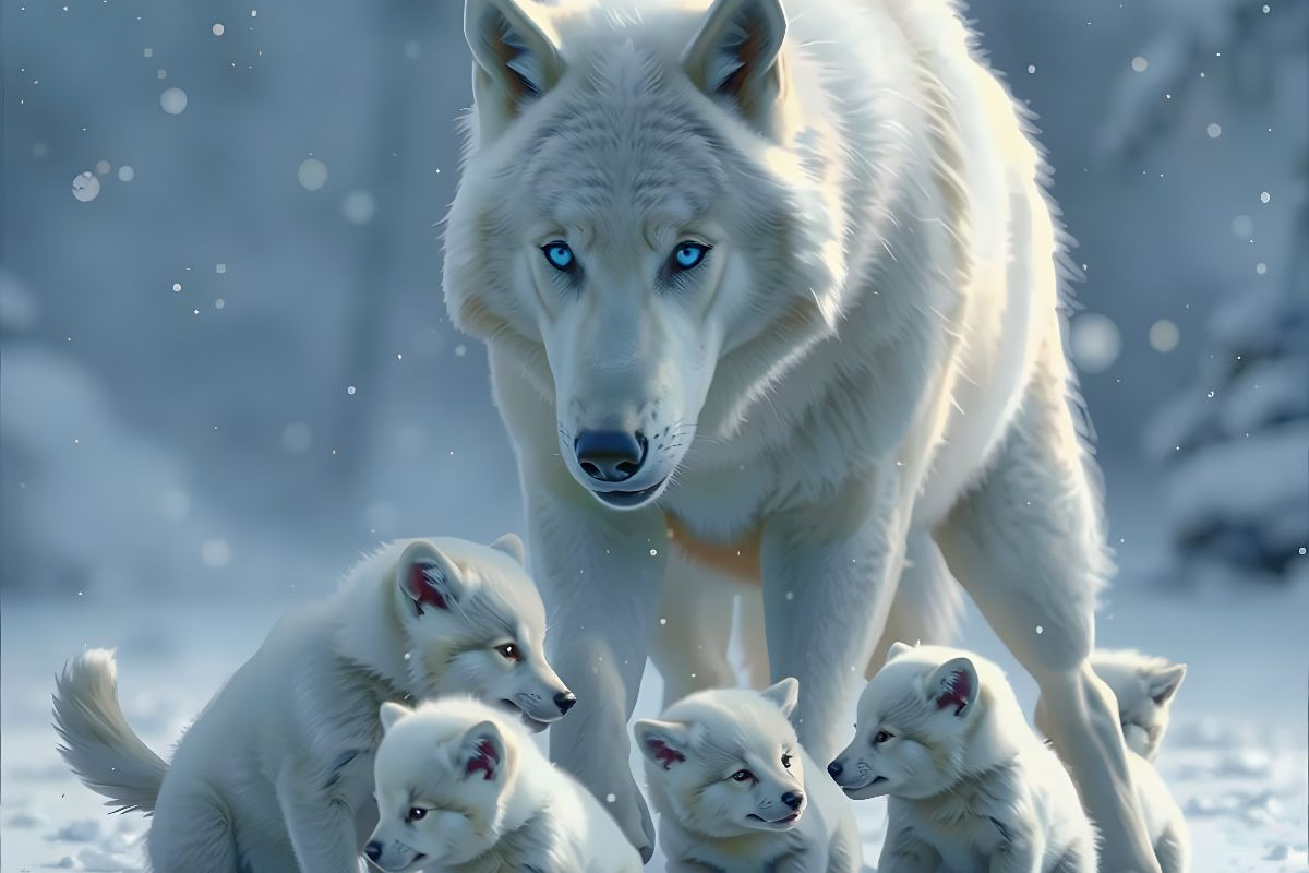 Ein Motiv aus dem Kalender Die leisen Stimmen der Tiere
