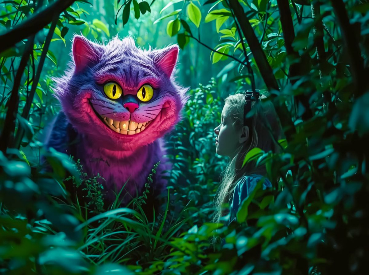 Die Grinsekatze