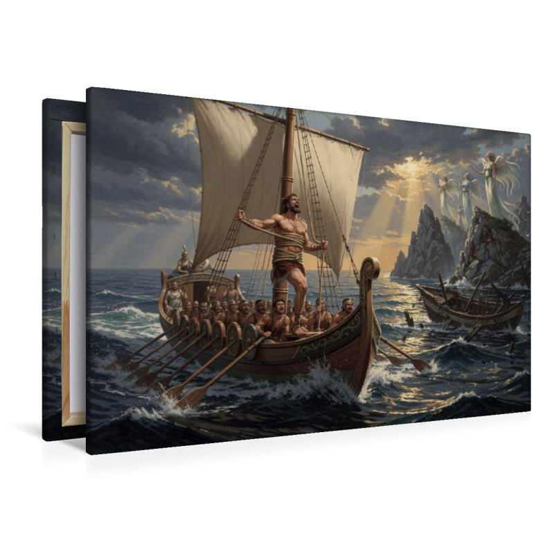 Odysseus widersteht den Sirenen
