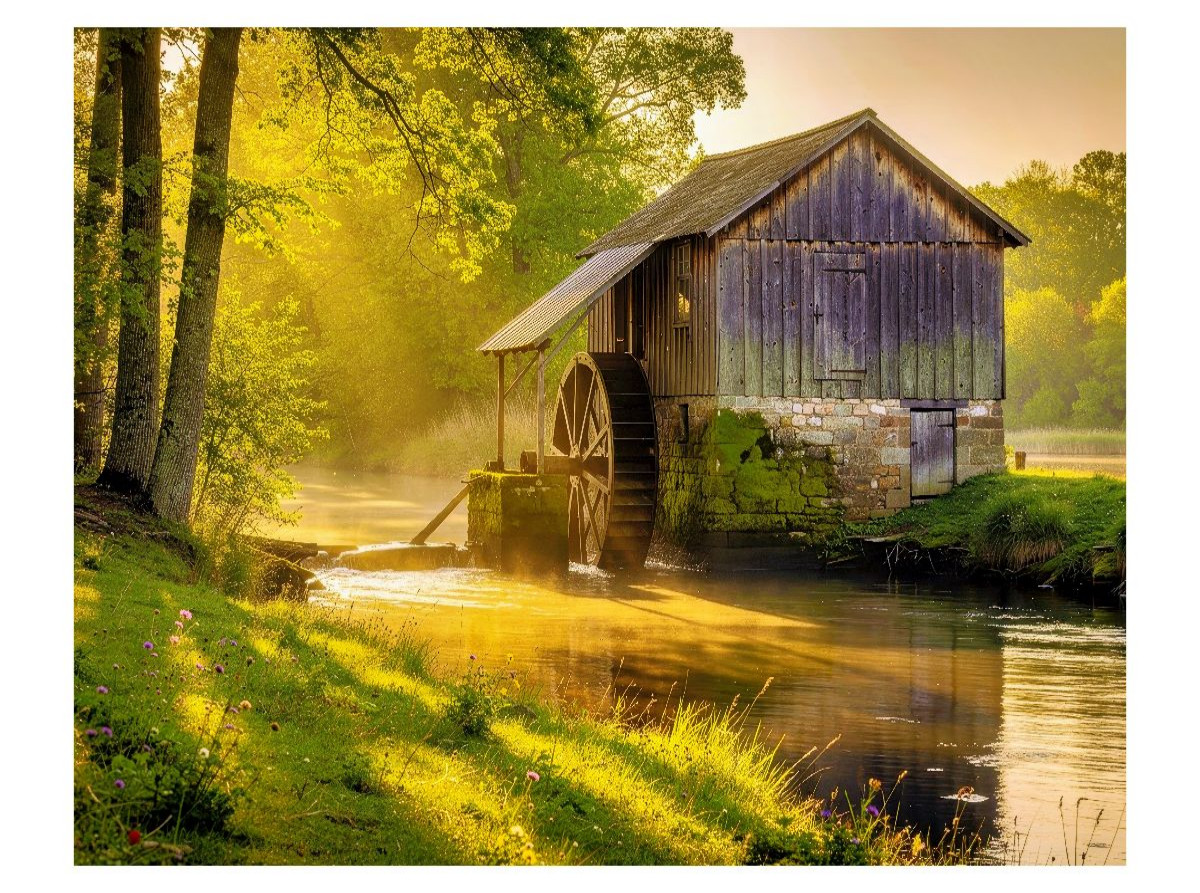 Wasser treibt uns an – Innovation aus der Mühle.
