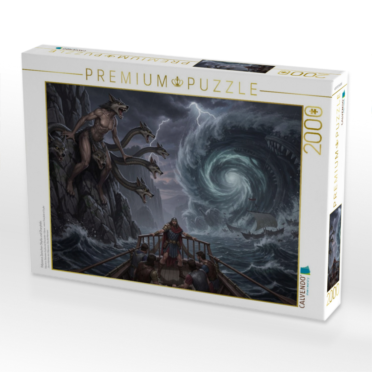 Odysseus Zwischen Skylla und Charybdis