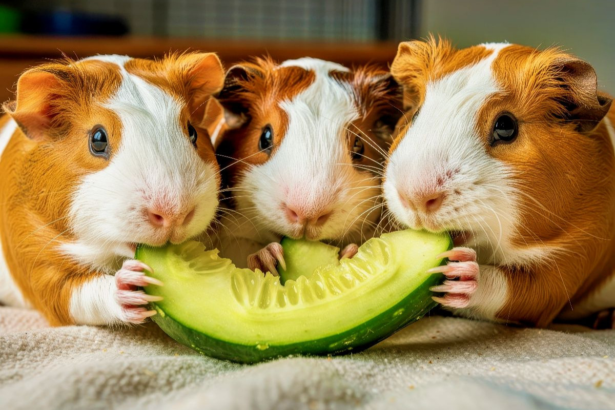 Die Gurke ist Lecker.