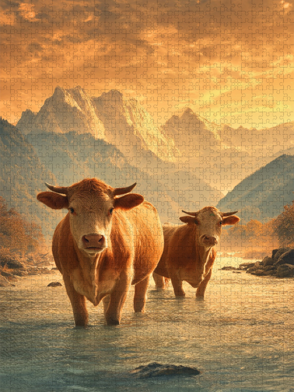 Harmonie zwischen Tier und Landschaft